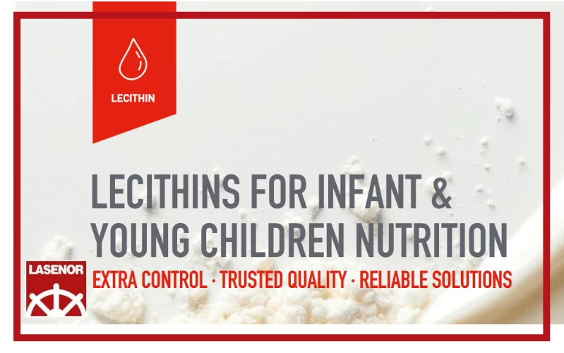 Lecithins for infant & young children nutrition